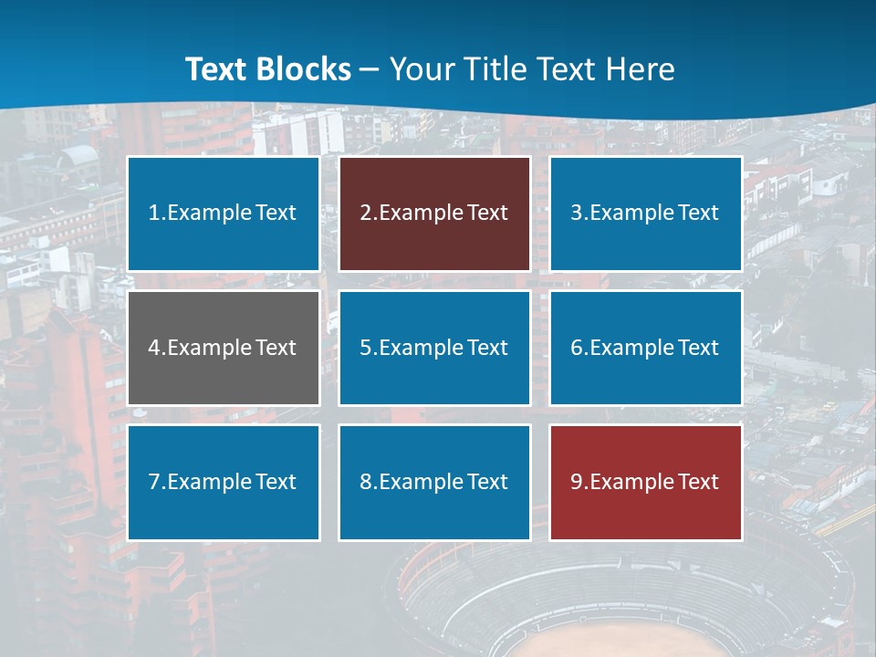 Tree Color Landscape PowerPoint Template
