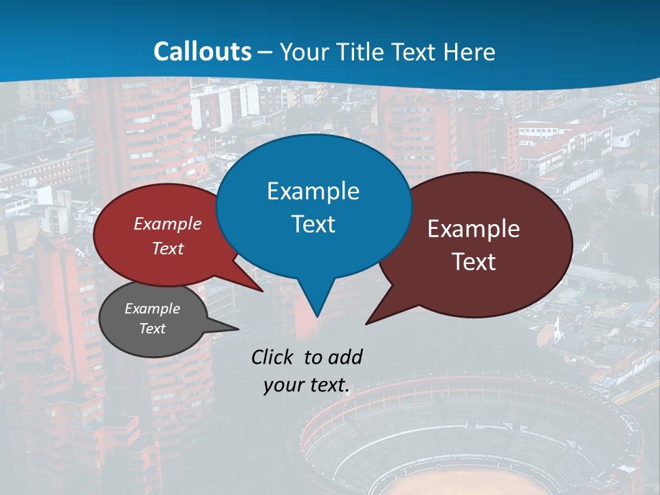 Tree Color Landscape PowerPoint Template