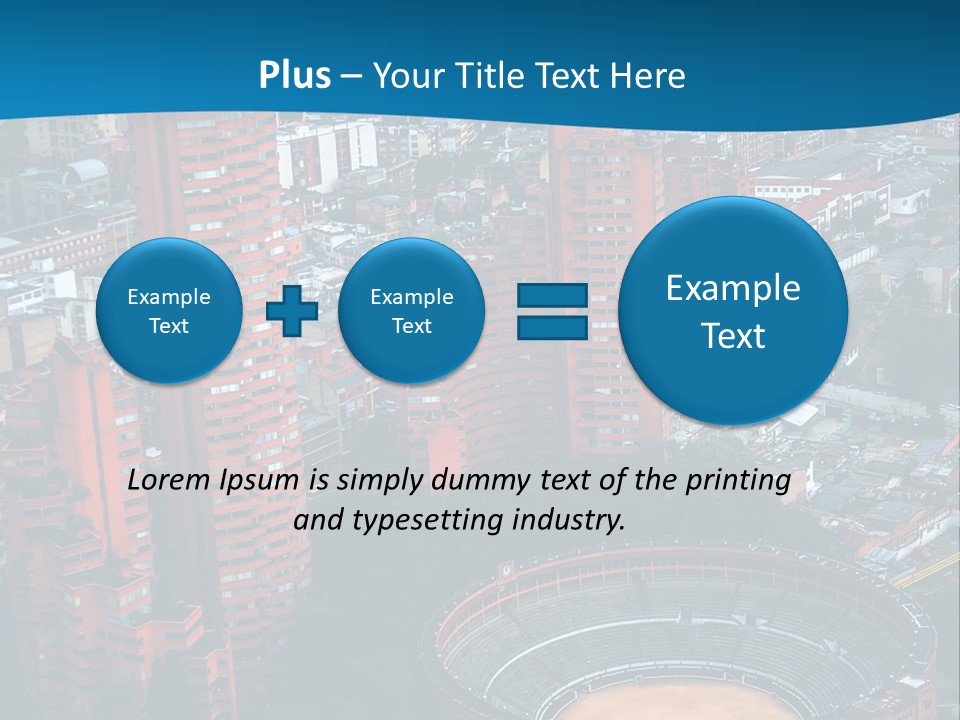 Tree Color Landscape PowerPoint Template