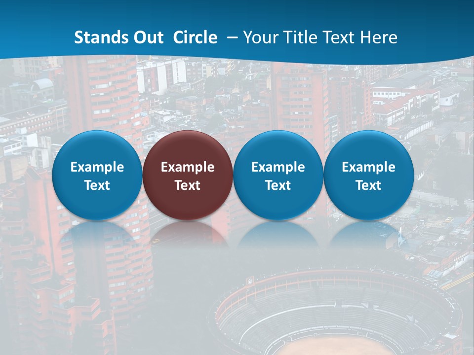 Tree Color Landscape PowerPoint Template