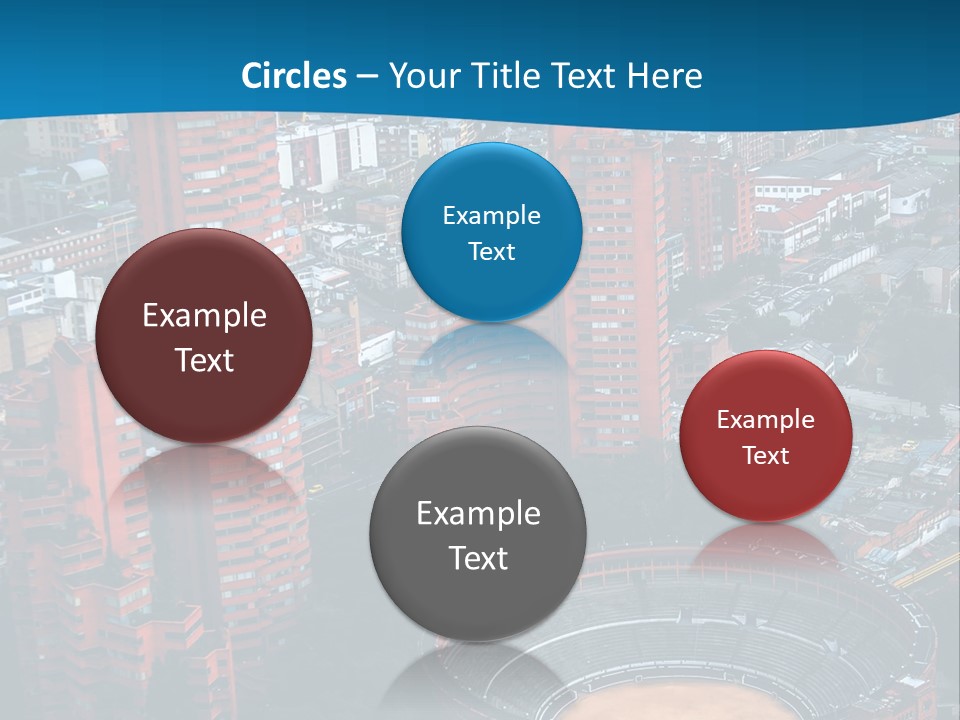 Tree Color Landscape PowerPoint Template