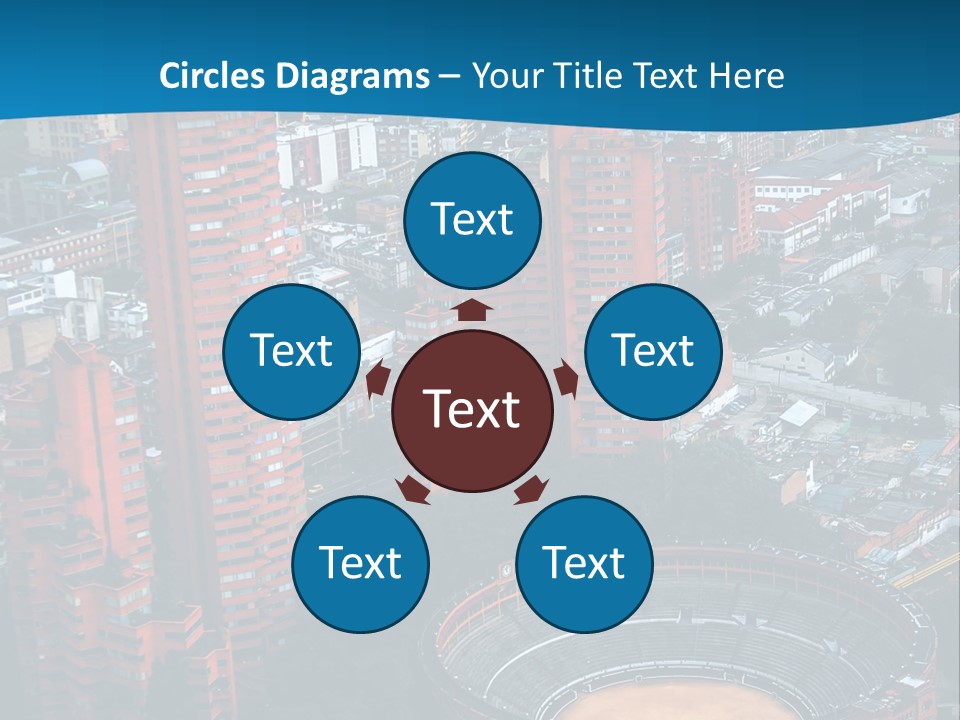 Tree Color Landscape PowerPoint Template