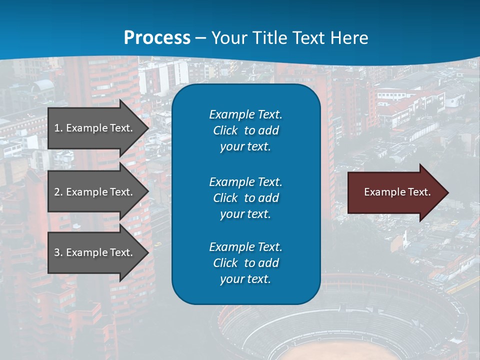 Tree Color Landscape PowerPoint Template