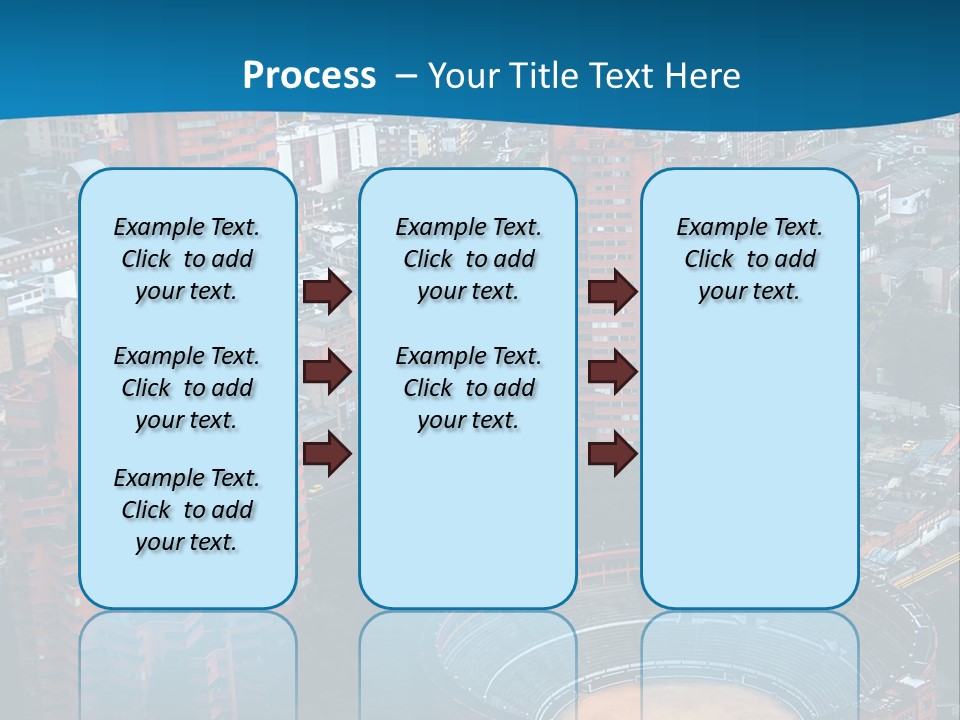Tree Color Landscape PowerPoint Template