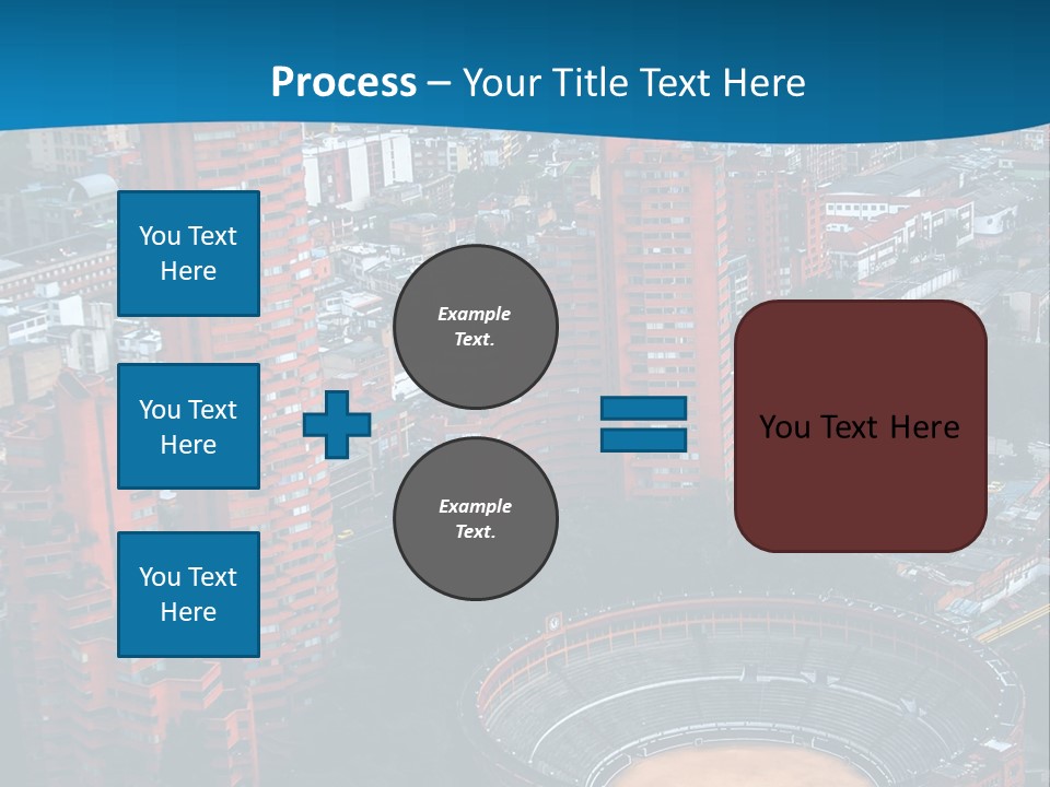 Tree Color Landscape PowerPoint Template