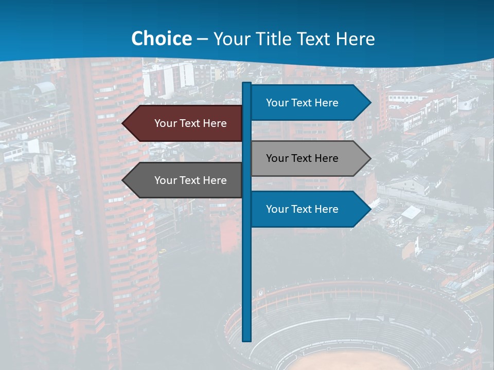 Tree Color Landscape PowerPoint Template