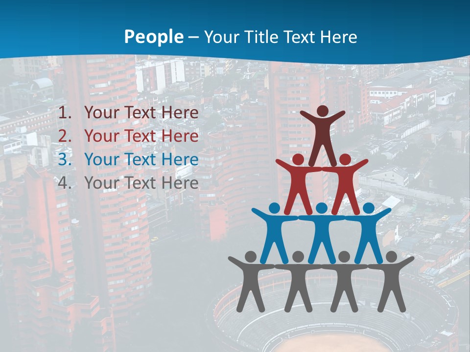 Tree Color Landscape PowerPoint Template