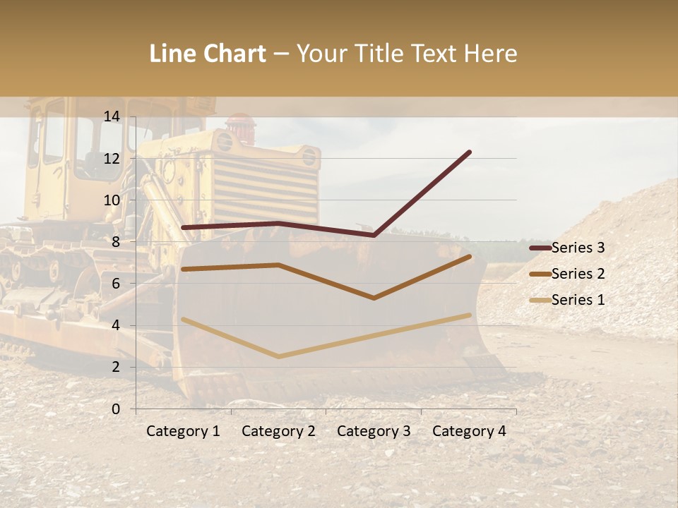 Quarry Power Machinery PowerPoint Template