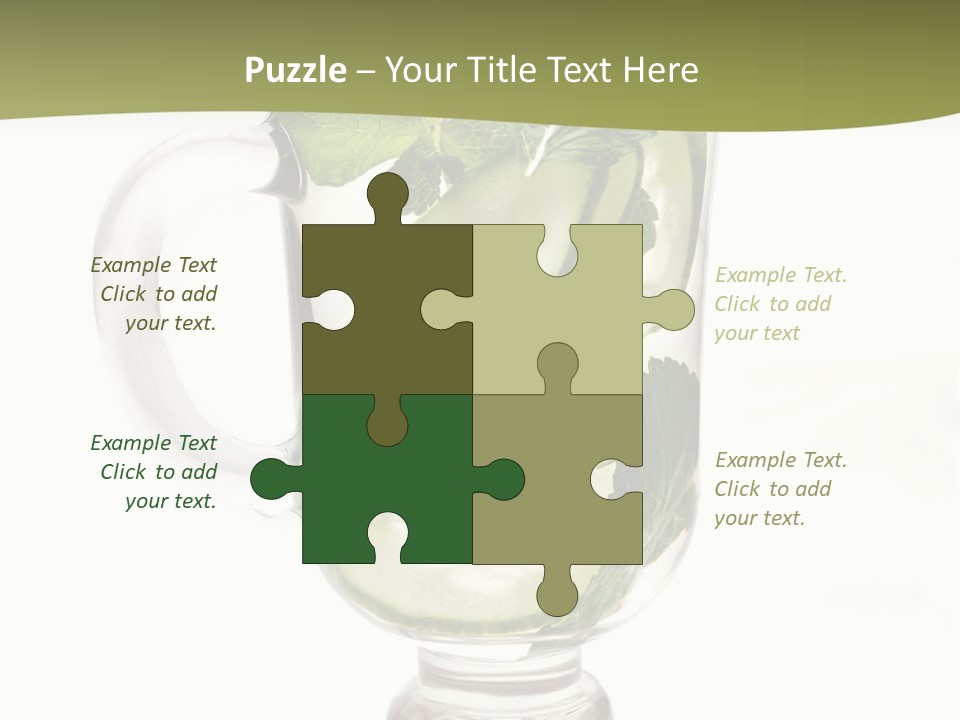 Summer Vegetable Herb PowerPoint Template