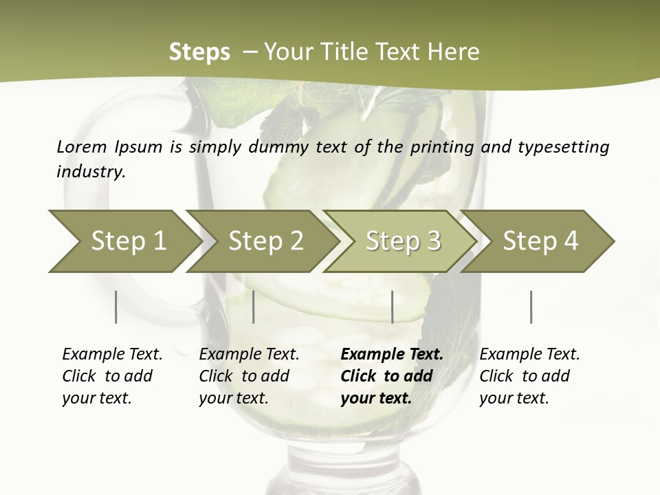 Summer Vegetable Herb PowerPoint Template