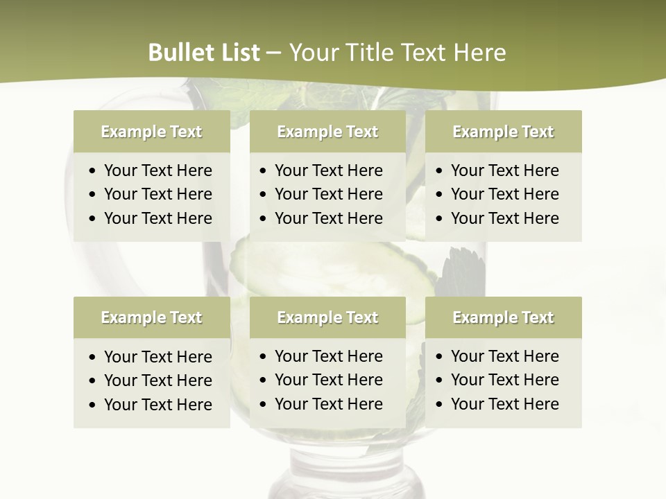 Summer Vegetable Herb PowerPoint Template