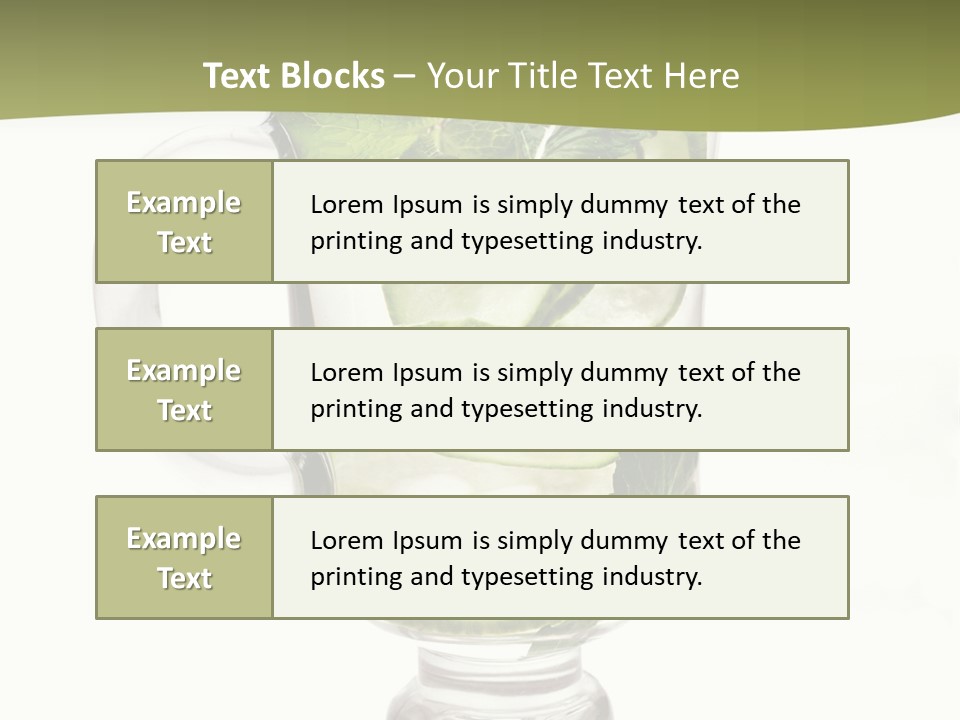 Summer Vegetable Herb PowerPoint Template
