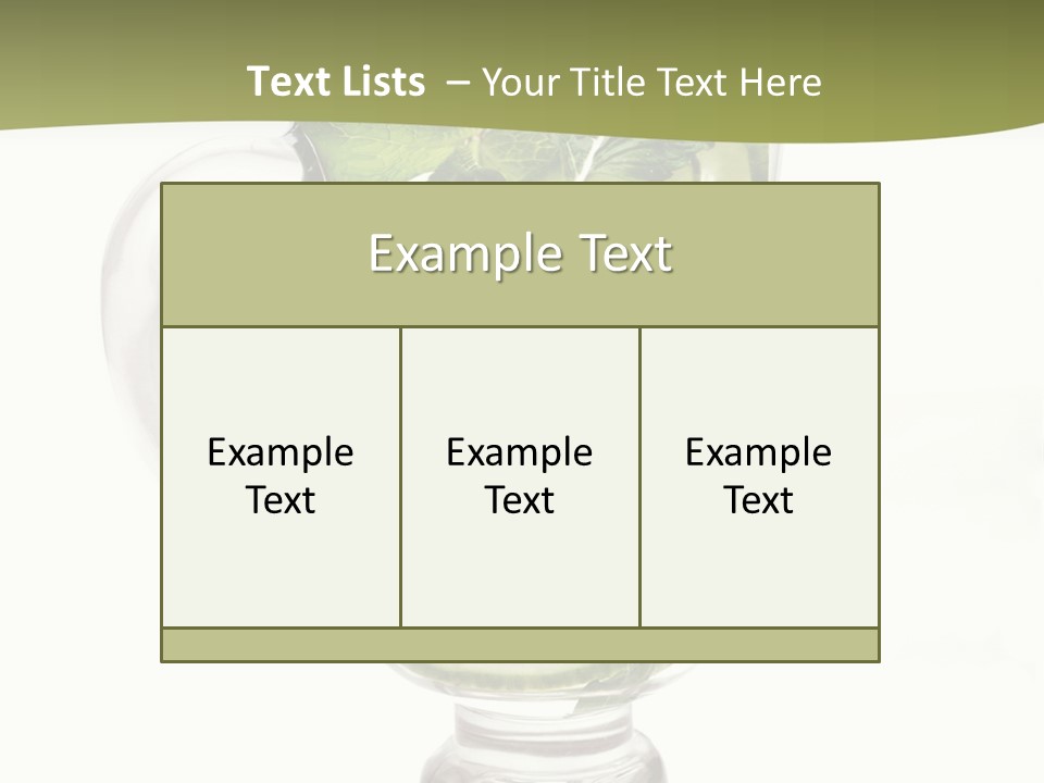 Summer Vegetable Herb PowerPoint Template