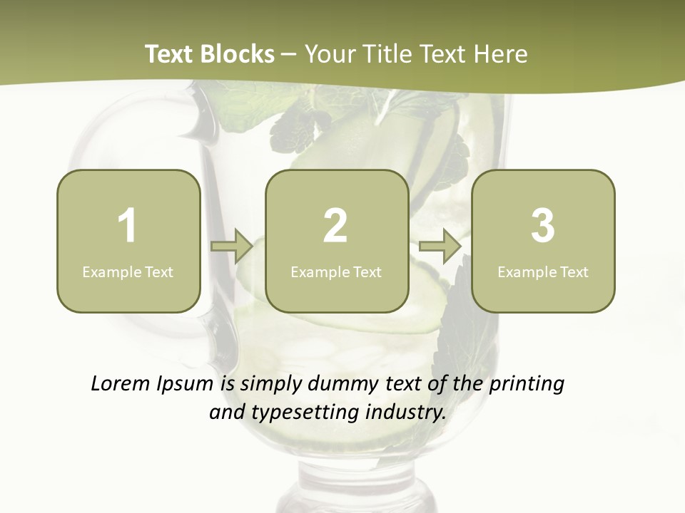 Summer Vegetable Herb PowerPoint Template