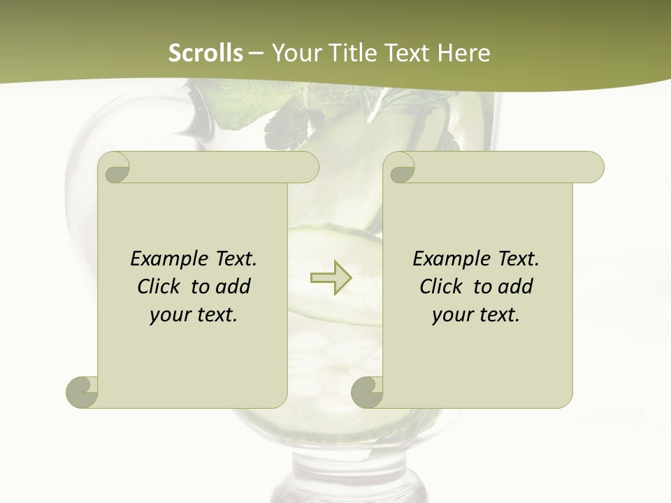 Summer Vegetable Herb PowerPoint Template