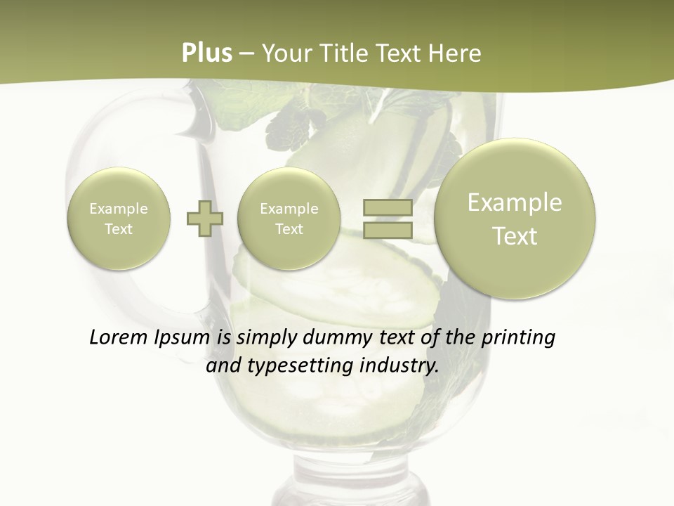 Summer Vegetable Herb PowerPoint Template