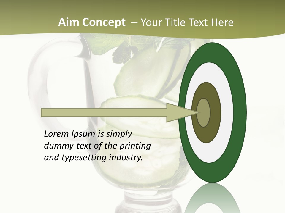 Summer Vegetable Herb PowerPoint Template