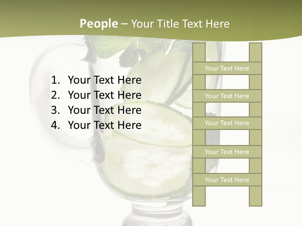 Summer Vegetable Herb PowerPoint Template