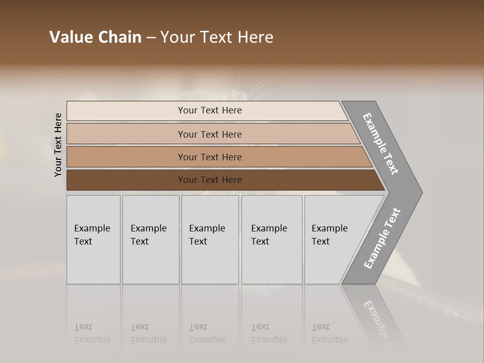 A Gray Cat Laying On Top Of A Wooden Table PowerPoint Template