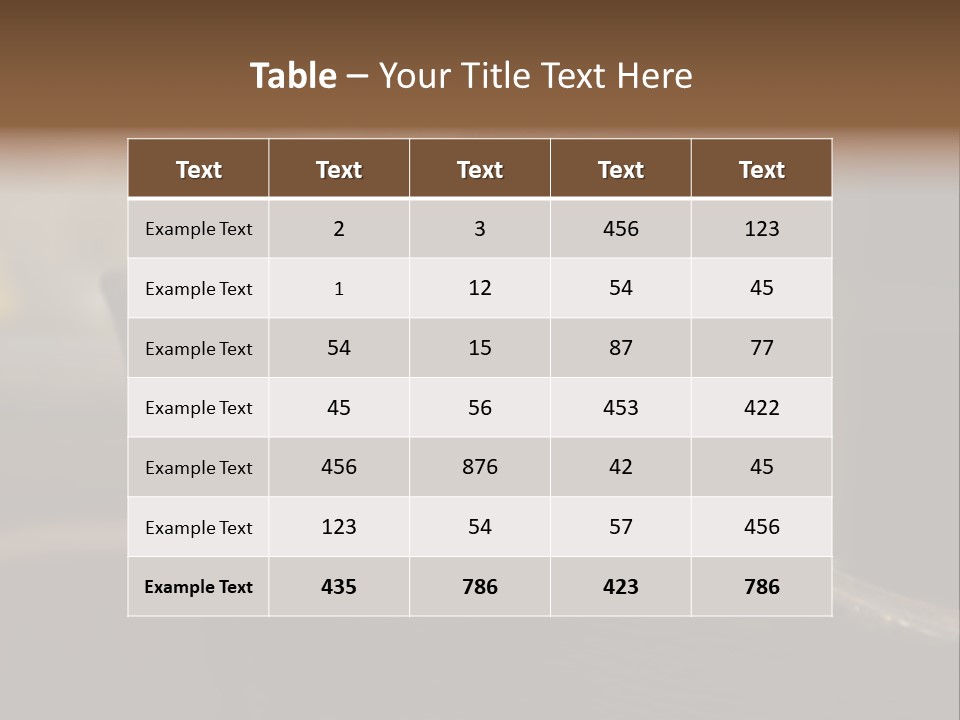 A Gray Cat Laying On Top Of A Wooden Table PowerPoint Template