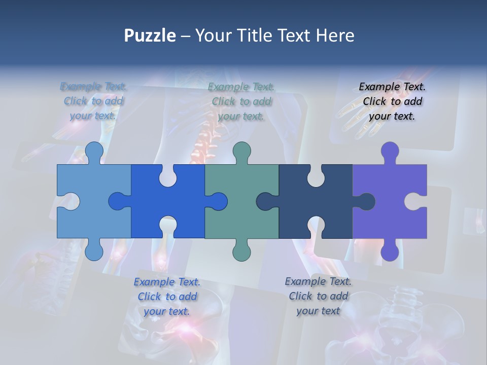 Human Joint Health Care Pain PowerPoint Template