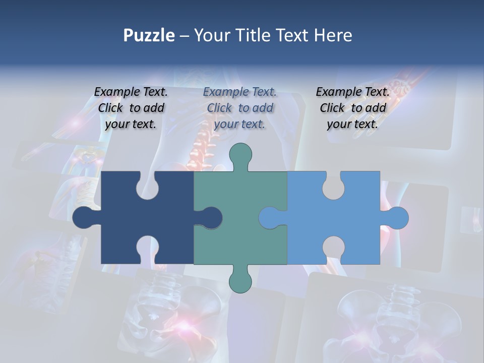 Human Joint Health Care Pain PowerPoint Template