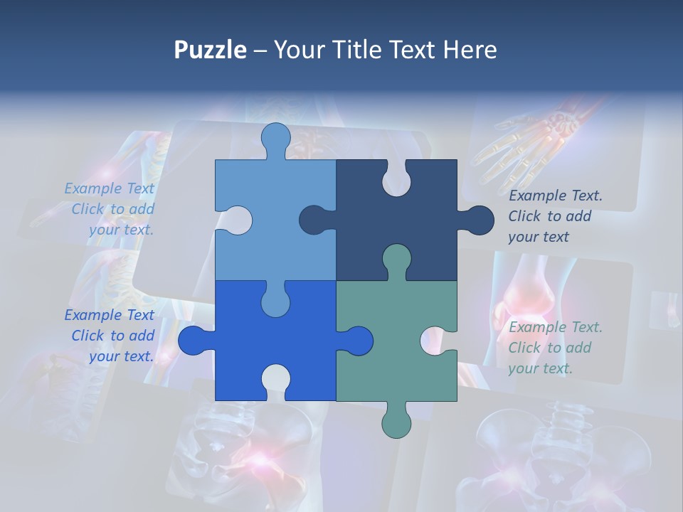 Human Joint Health Care Pain PowerPoint Template