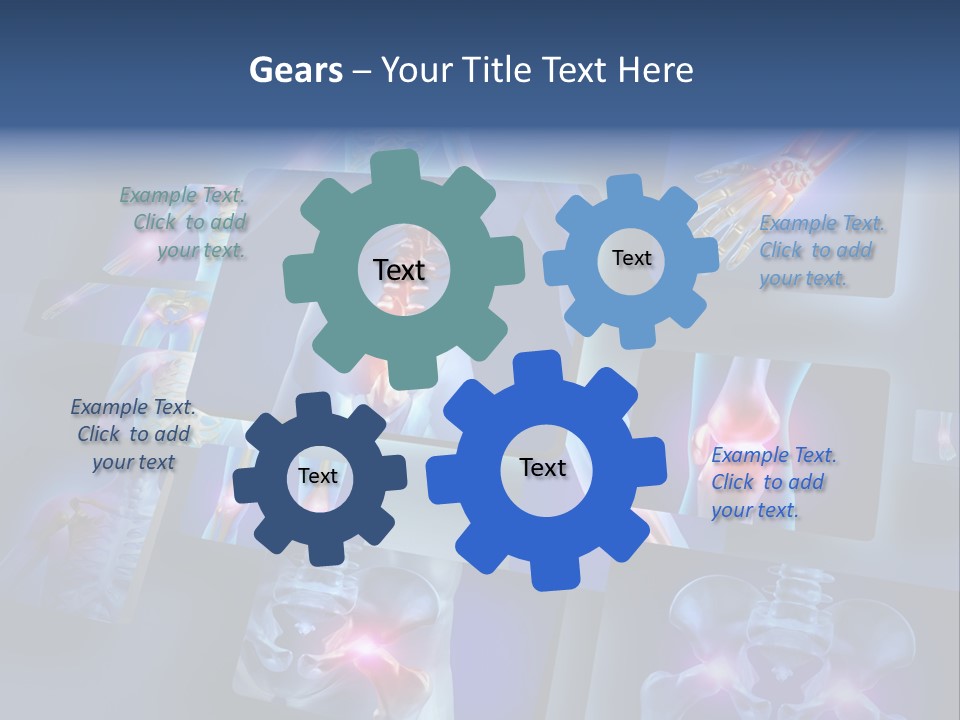 Human Joint Health Care Pain PowerPoint Template