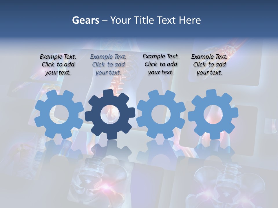 Human Joint Health Care Pain PowerPoint Template