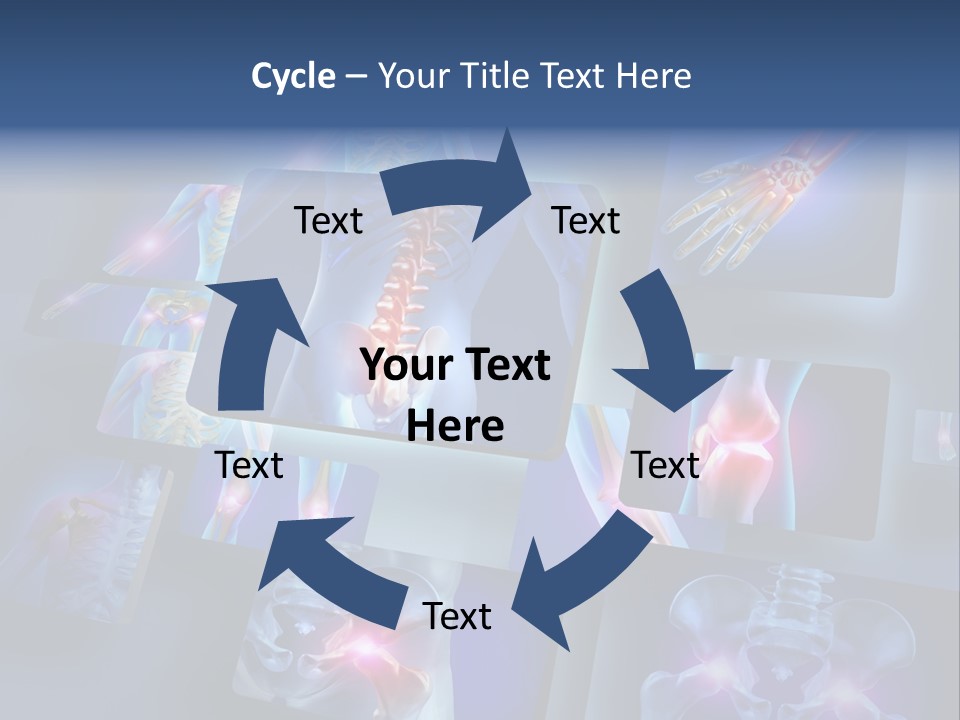 Human Joint Health Care Pain PowerPoint Template