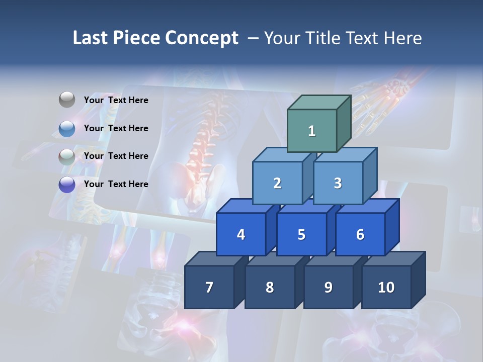 Human Joint Health Care Pain PowerPoint Template