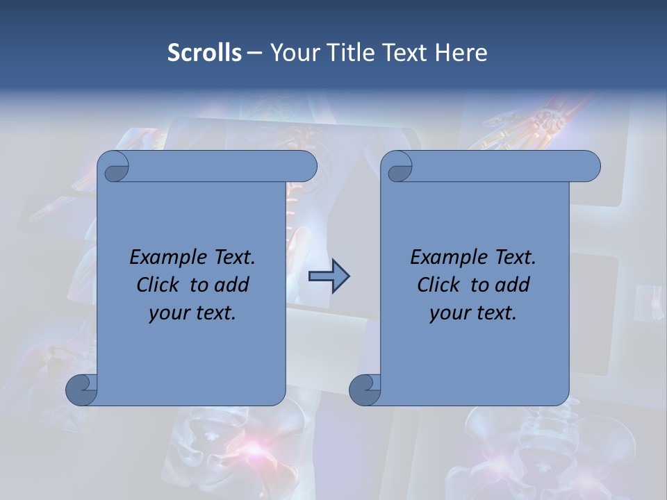 Human Joint Health Care Pain PowerPoint Template