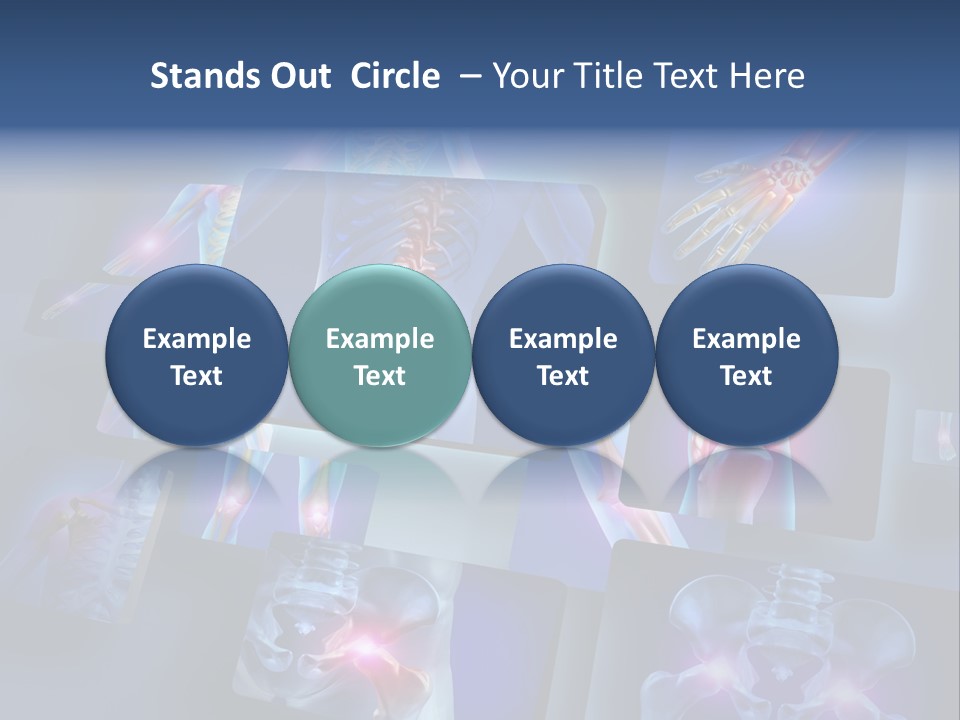 Human Joint Health Care Pain PowerPoint Template