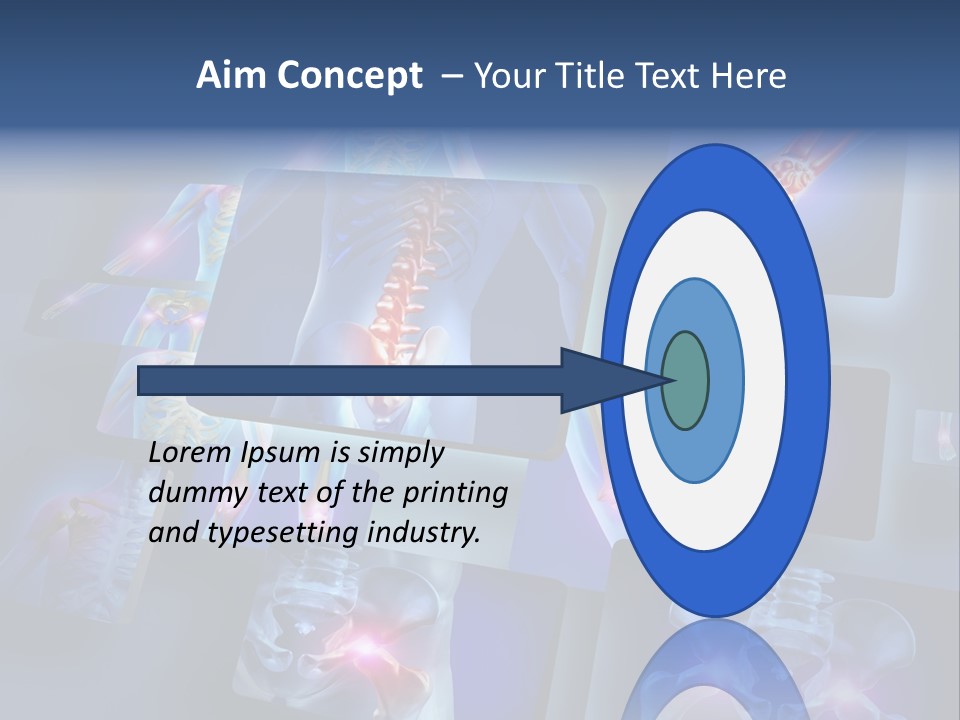 Human Joint Health Care Pain PowerPoint Template