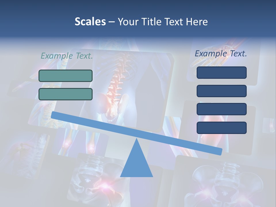 Human Joint Health Care Pain PowerPoint Template