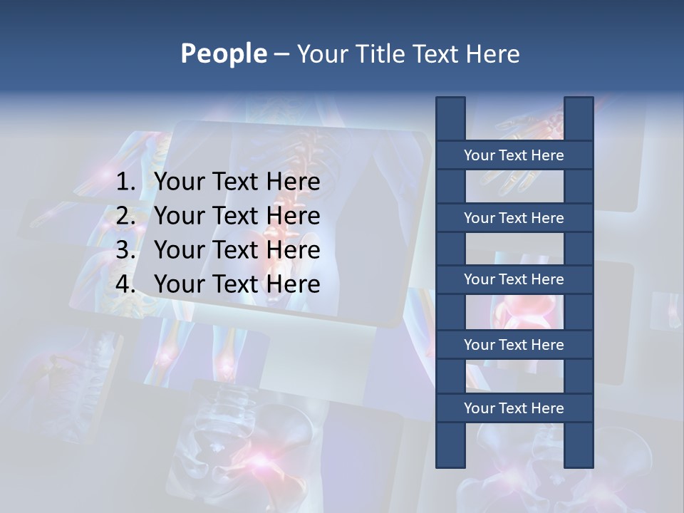 Human Joint Health Care Pain PowerPoint Template