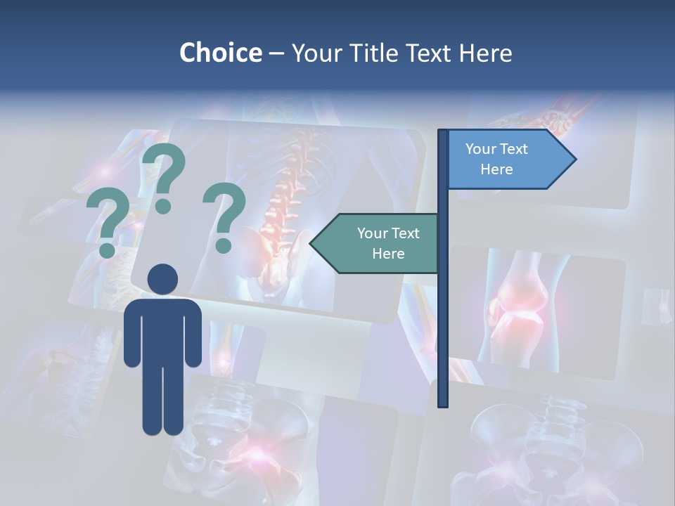 Human Joint Health Care Pain PowerPoint Template