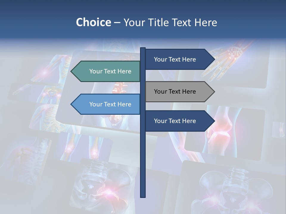 Human Joint Health Care Pain PowerPoint Template