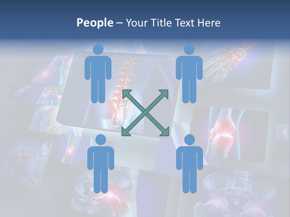 Human Joint Health Care Pain PowerPoint Template