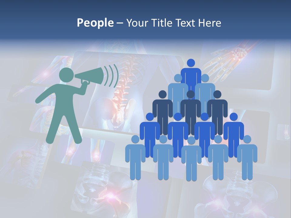 Human Joint Health Care Pain PowerPoint Template