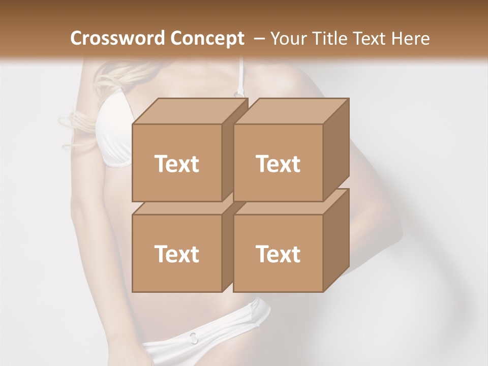 Body Elegance Naked PowerPoint Template