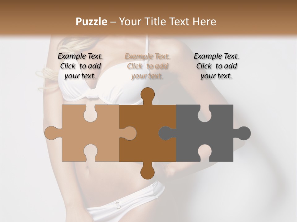 Body Elegance Naked PowerPoint Template