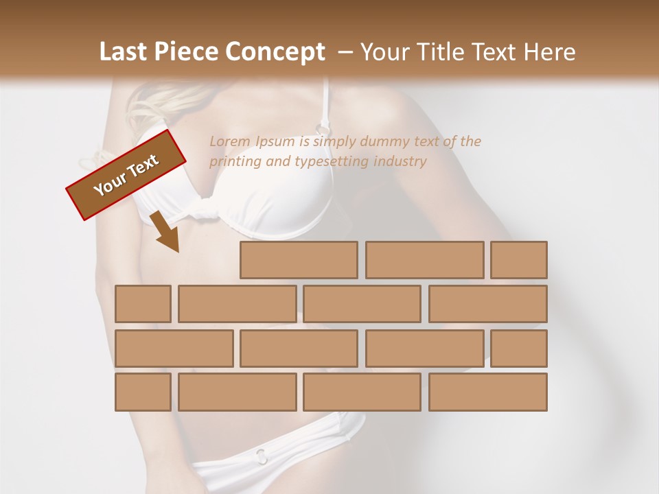 Body Elegance Naked PowerPoint Template