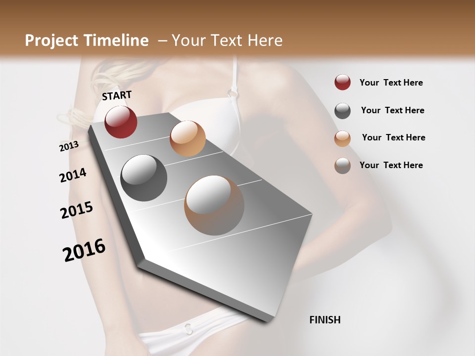 Body Elegance Naked PowerPoint Template