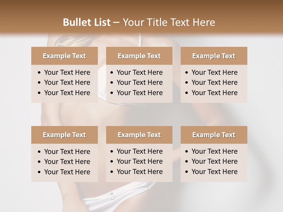 Body Elegance Naked PowerPoint Template