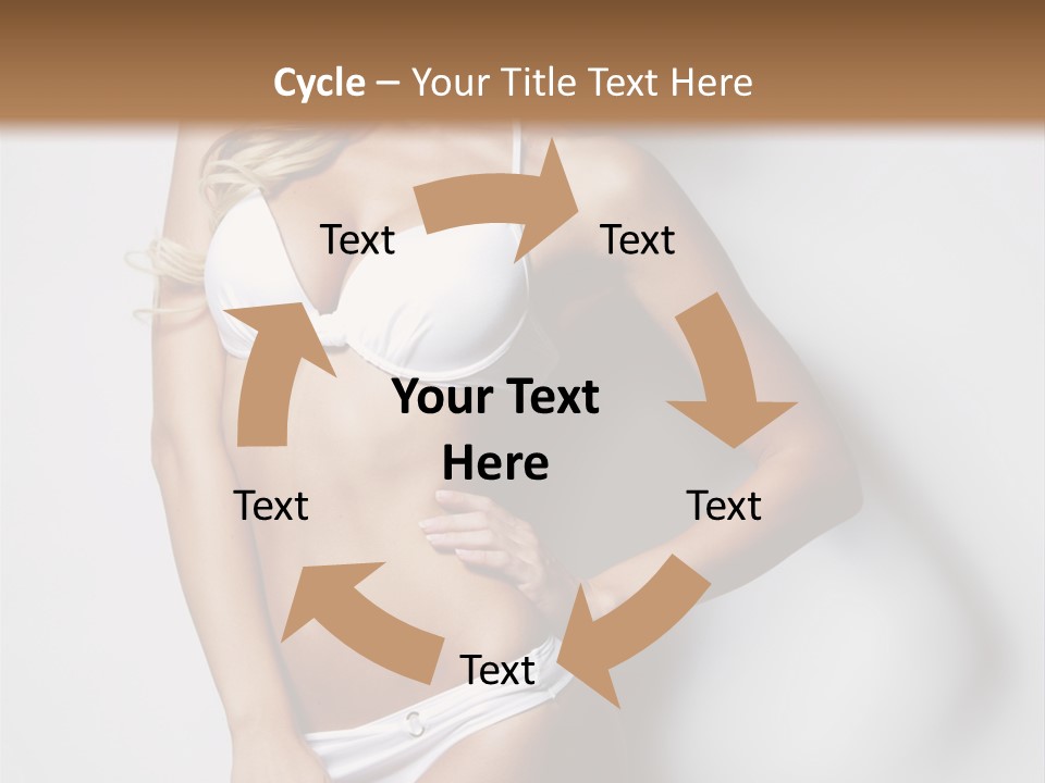Body Elegance Naked PowerPoint Template
