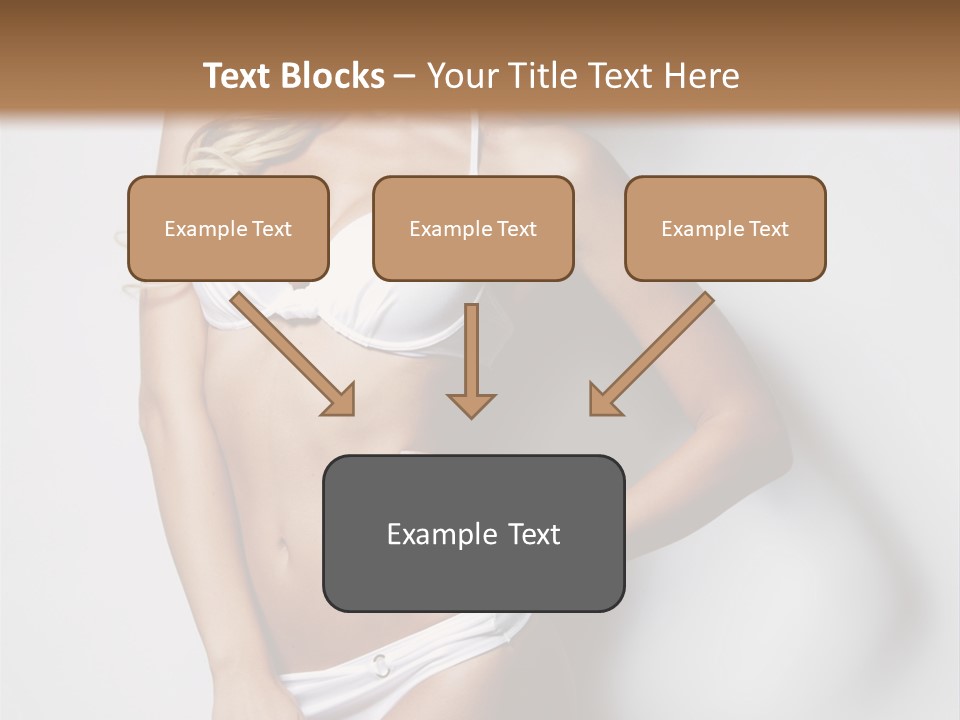 Body Elegance Naked PowerPoint Template