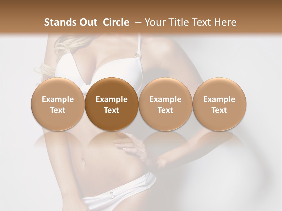 Body Elegance Naked PowerPoint Template