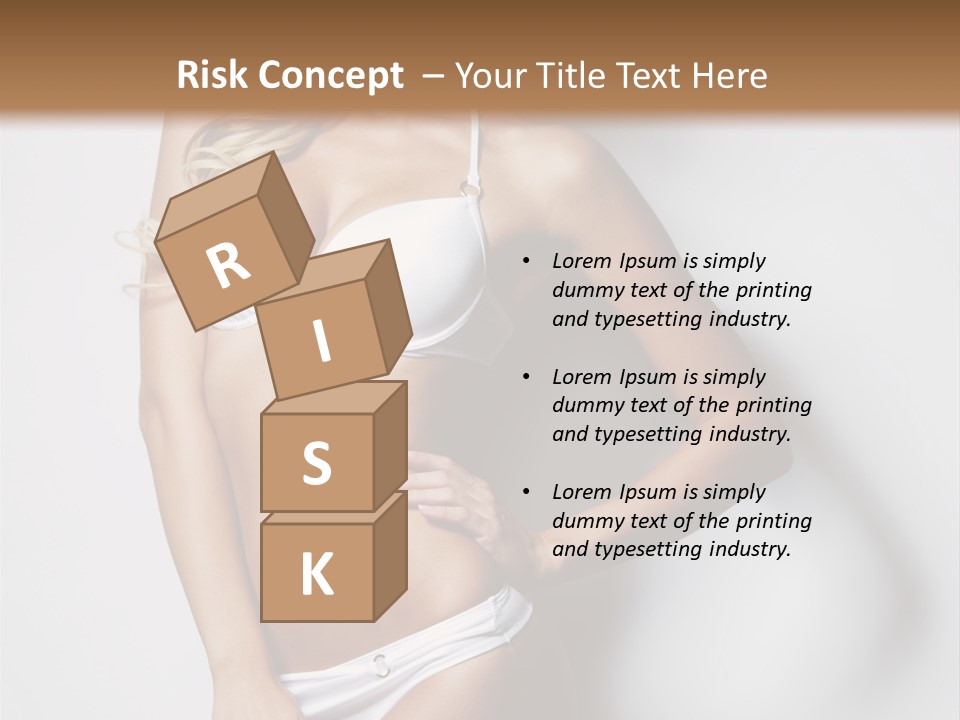 Body Elegance Naked PowerPoint Template