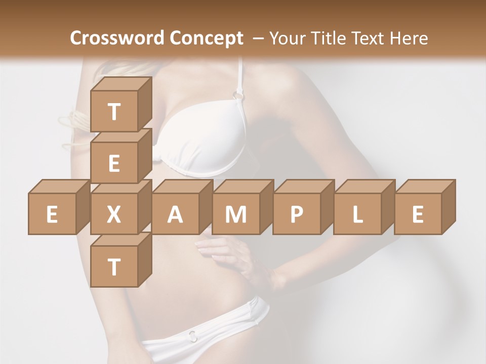 Body Elegance Naked PowerPoint Template